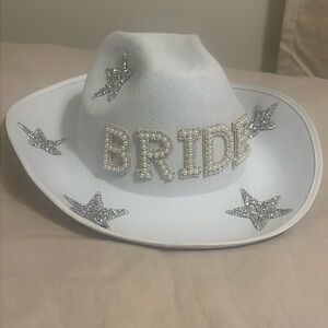 12th Tribe BRIDE cowgirl hat